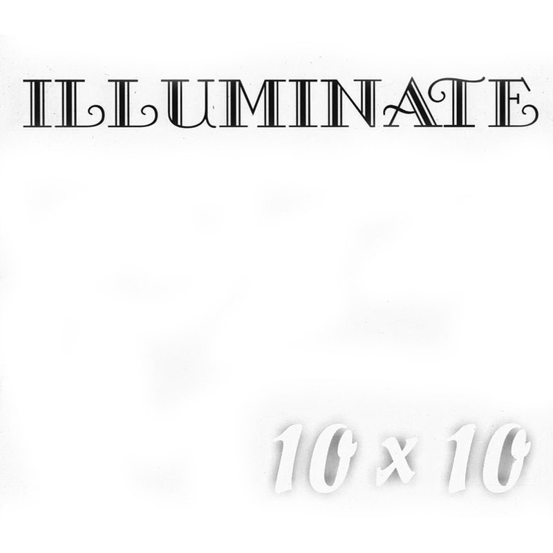 Illuminate - 10x10 Weiss